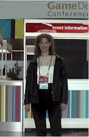 Laurie at GDC 2002